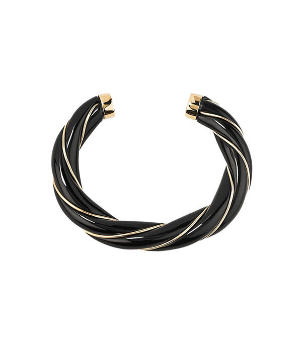 Jonc Diana Noir  Aurélie Bidermann