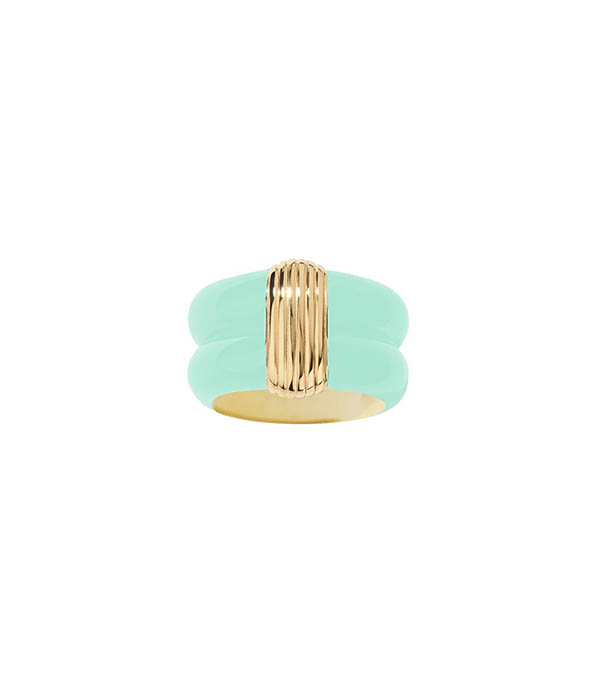Bague Katt Baby Blue Aurélie Bidermann