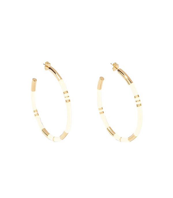 Créoles Positano Ivoire Aurélie Bidermann