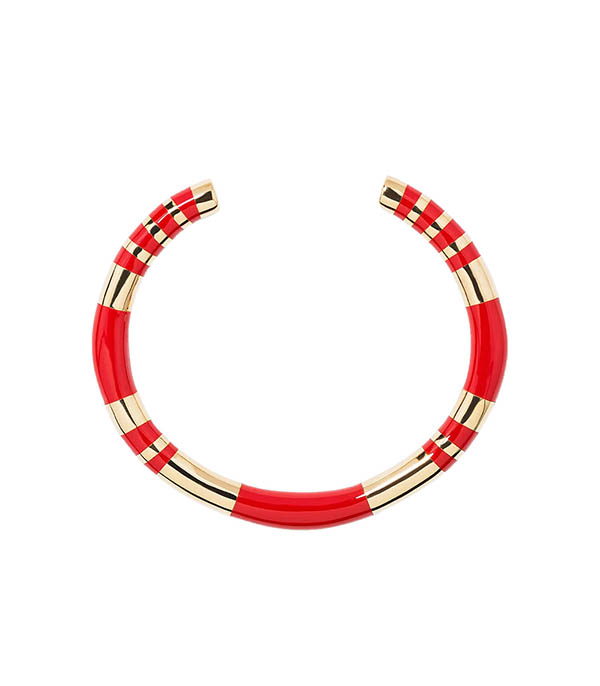 Jonc Positano Rouge Corail Aurélie Bidermann