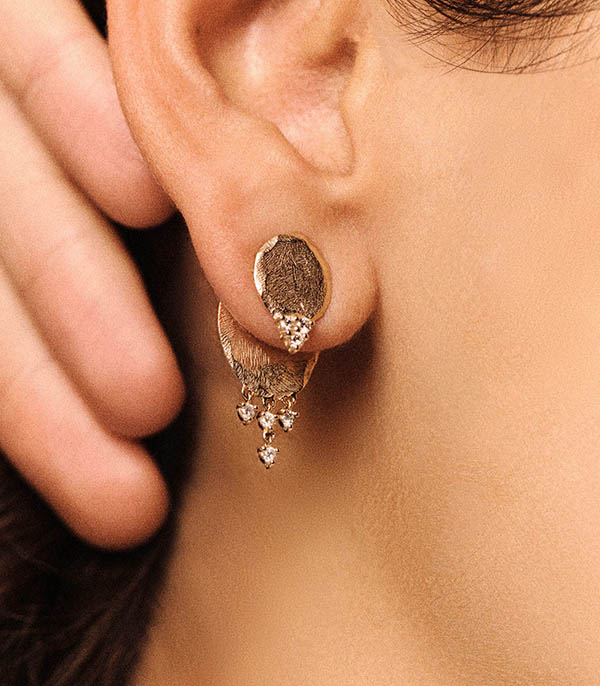 Boucle d'oreille Gaby n°3 Pascale Monvoisin
