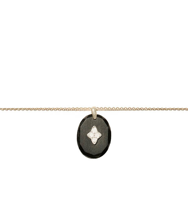 Collier Gina Noir Pascale Monvoisin