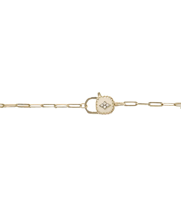 Collier Ginger Blanc Pascale Monvoisin