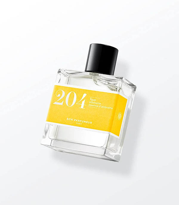 Eau de Parfum 204  Figue, Edamame et Essence d'Ambrette 100 ml Bon Parfumeur