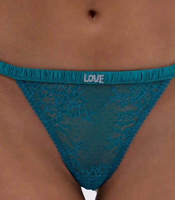 Culotte Wild Rose Teal Blue Love Stories