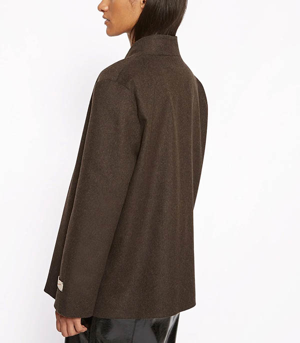 Veste en Laine Kaia Chocolat Roseanna