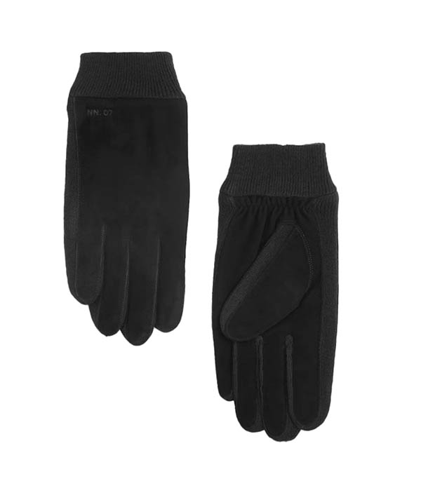 Gants homme cuir suédé NN07 - Taille Taille unique