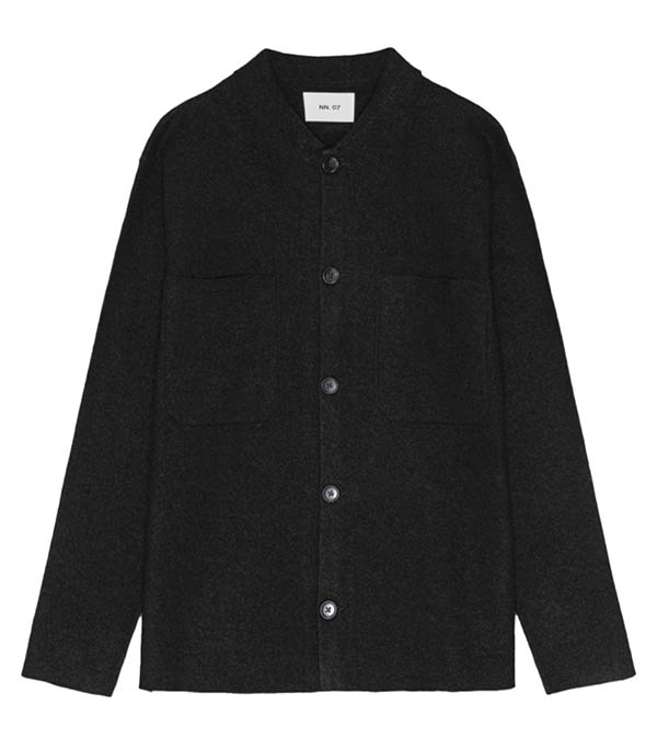 Surchemise homme Jonas 6398 Noir NN07