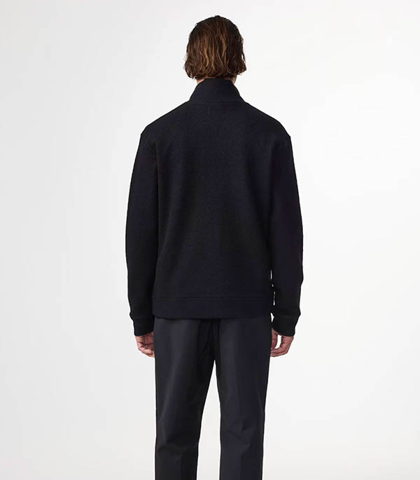 Veste homme Zip 6398 Noir NN07