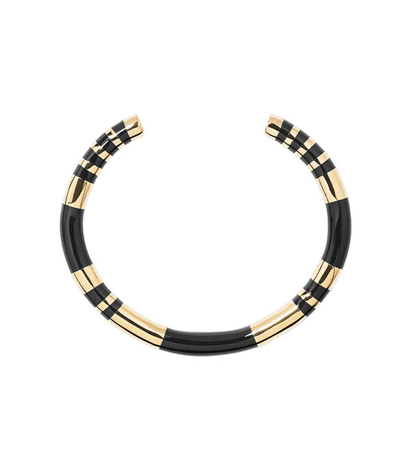 Jonc Positano noir Aurélie Bidermann