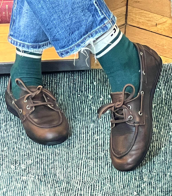 Mocassins Boat Loafer Brushed Coffee Posa