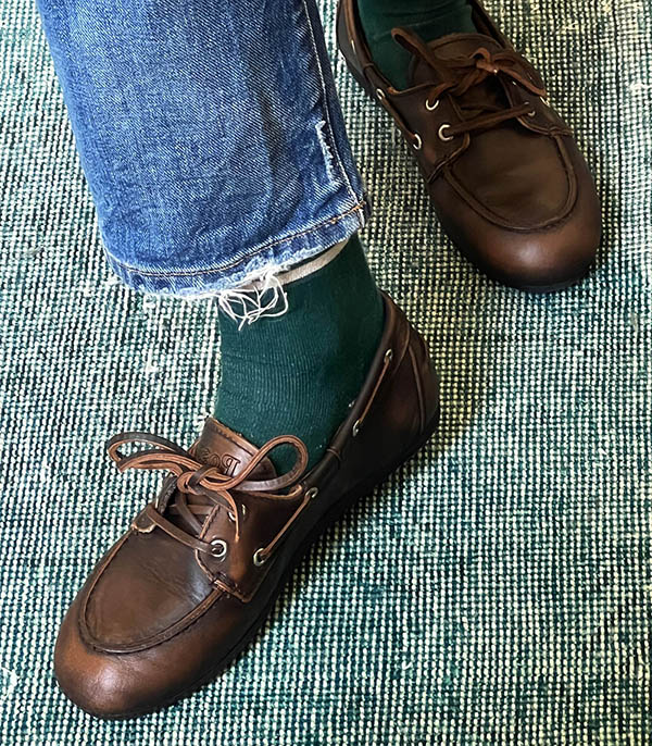 Mocassins Boat Loafer Brushed Coffee Posa