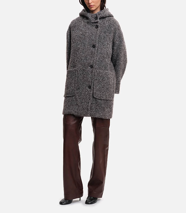 Manteau Marin Grey Margaux Lonnberg