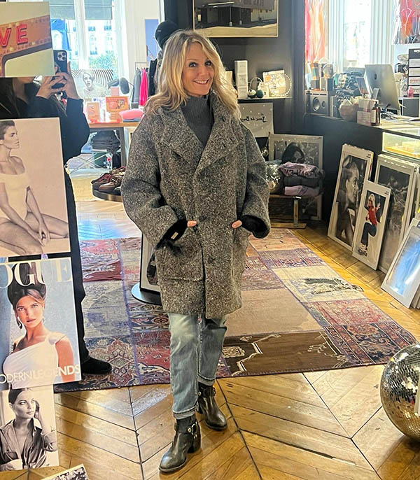 Manteau Marin Grey Margaux Lonnberg