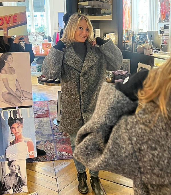 Manteau Marin Grey Margaux Lonnberg