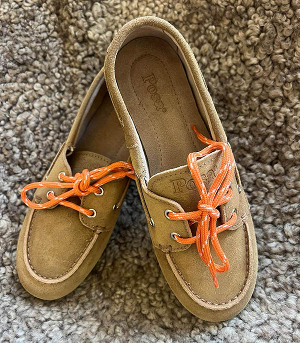 Mocassins Boat en Daim Desert Tan Posa