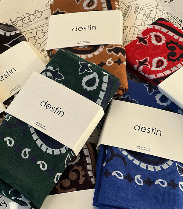 Bandana Vagone 59 x 59 cm destin