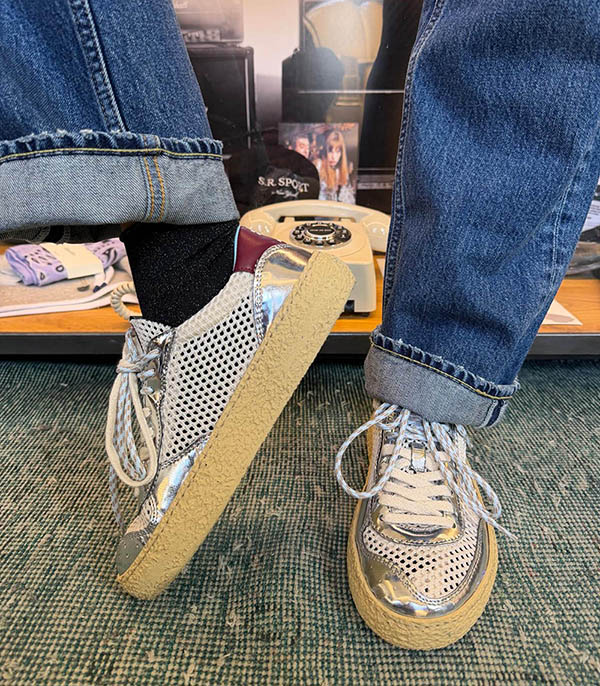 Sneakers 4.05 Polly Silver Breeze Puraai