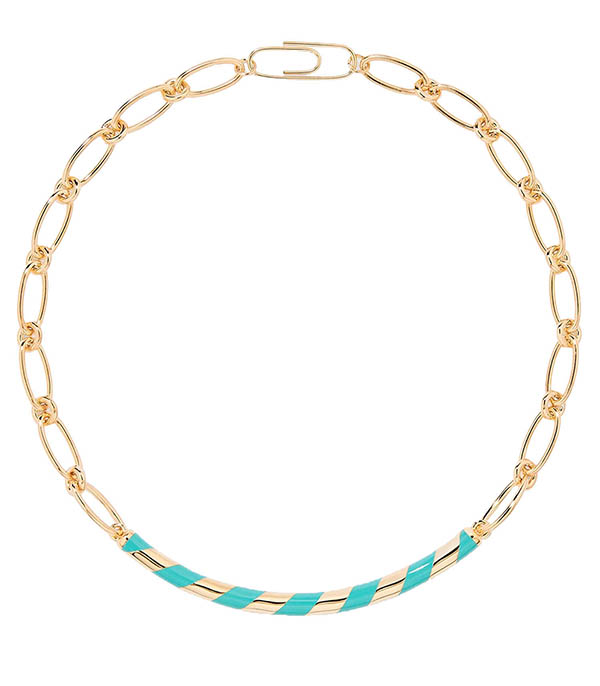 Collier Positano Paille Aurélie Bidermann