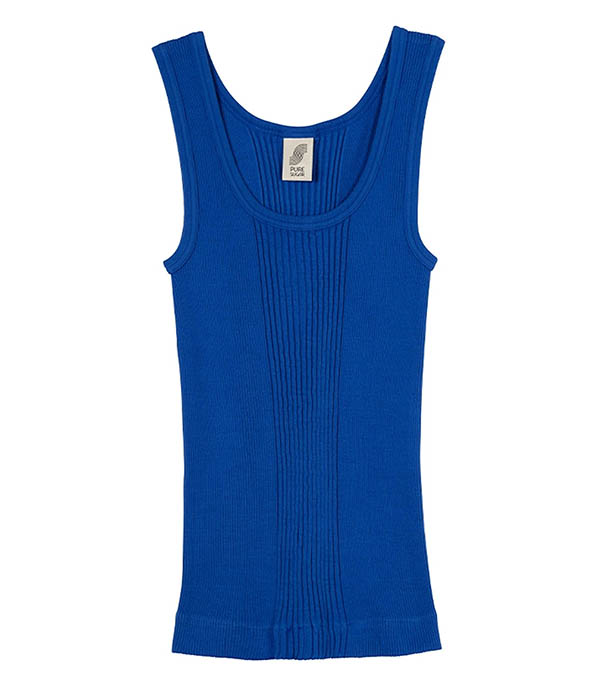Débardeur Malawi Bleu Perse Pure Sugar