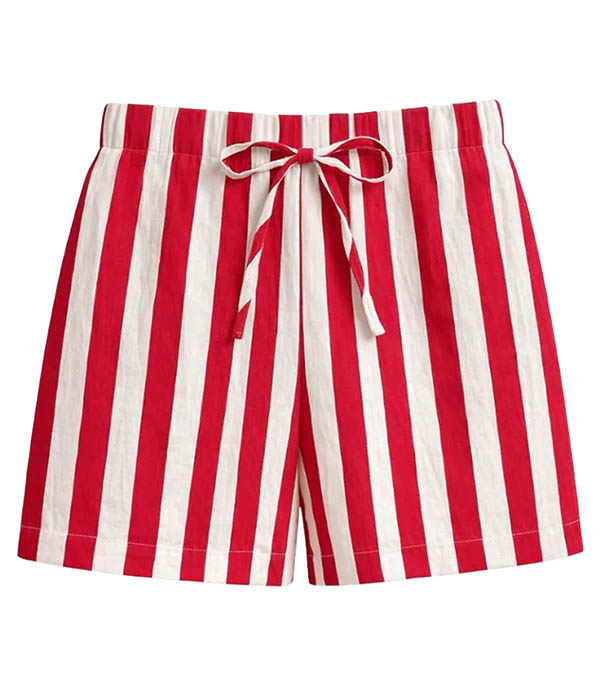 Short Capri Rouge La Cabane Orson - Taille M