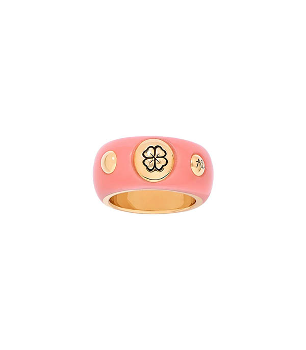 Bague Dysie rose Aurélie Bidermann