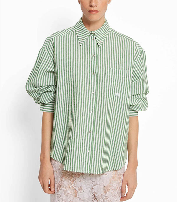 Chemise First Hockney Vert Roseanna