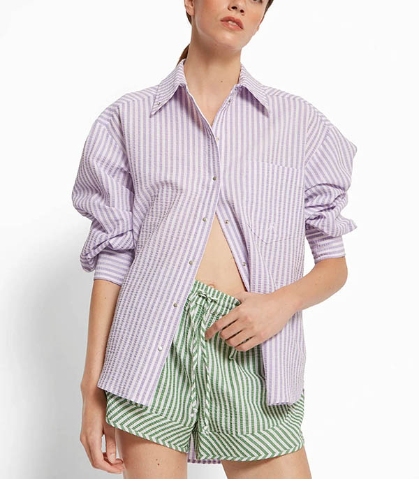 Short Palme Hockney Vert Roseanna