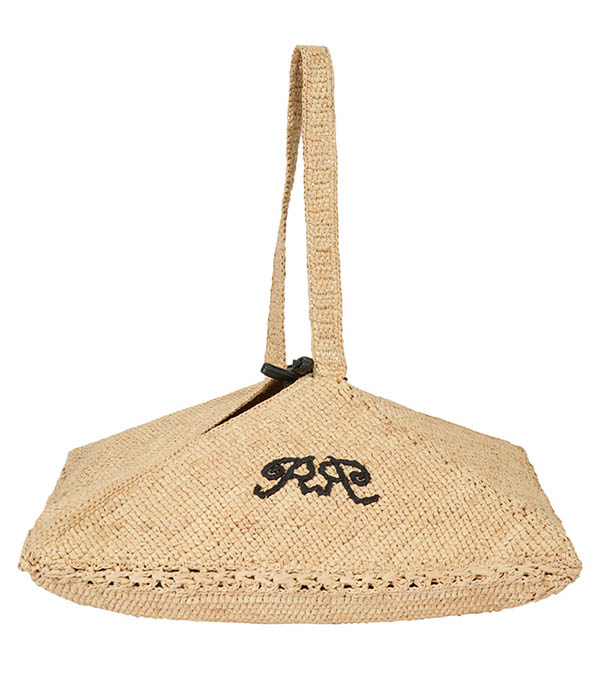 Sac Berlingo Raphia Leaf  Roseanna