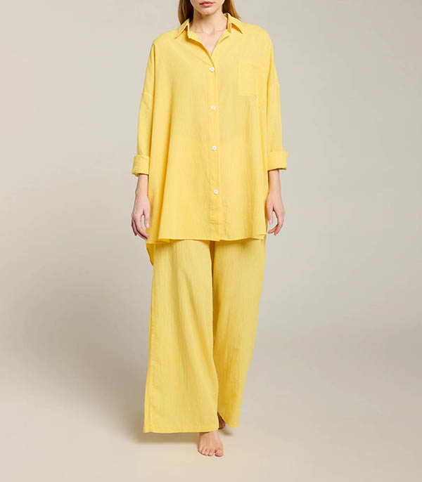 Pantalon Cap Estel Citron Maison Saint Julien