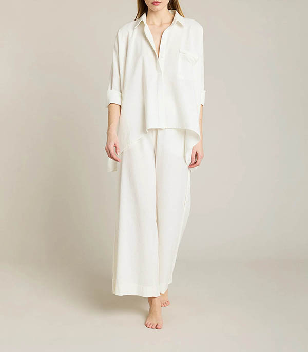 Chemise Mallorca Off White Maison Saint Julien