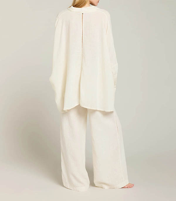 Chemise Mallorca Off White Maison Saint Julien