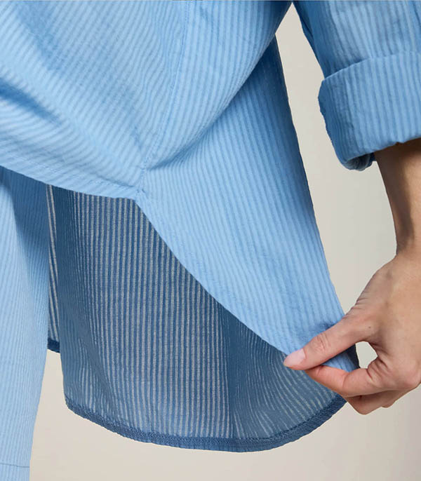 Chemise Ramatuelle Azur Maison Saint Julien