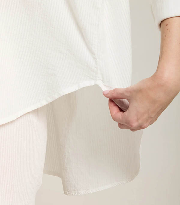 Chemise Ramatuelle Blanc de Blanc Maison Saint Julien