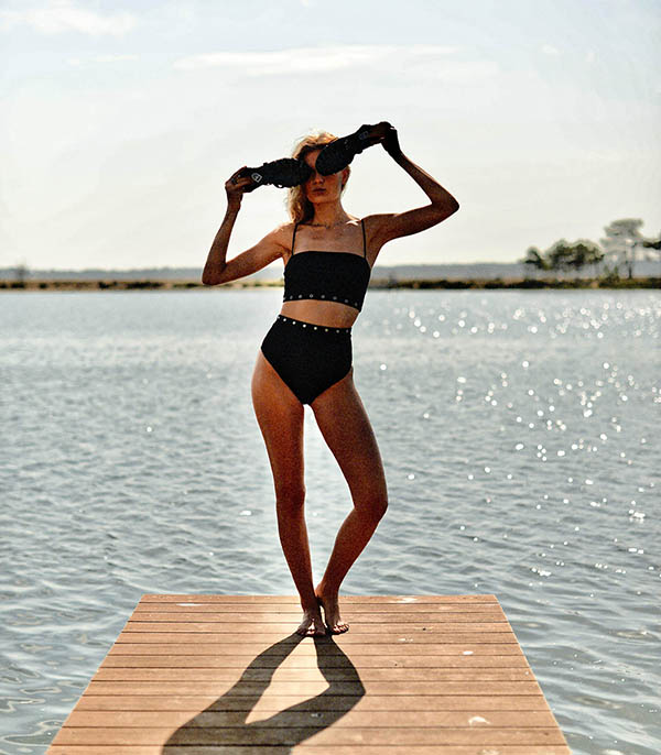 Maillot de bain 1 ou 2 pièce Daria Noir Roseanna