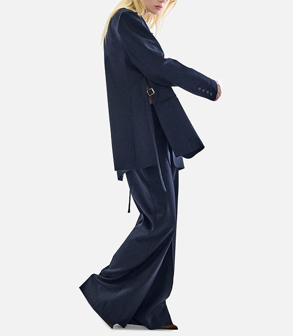 Blazer Chase Navy Stripes Margaux Lonnberg