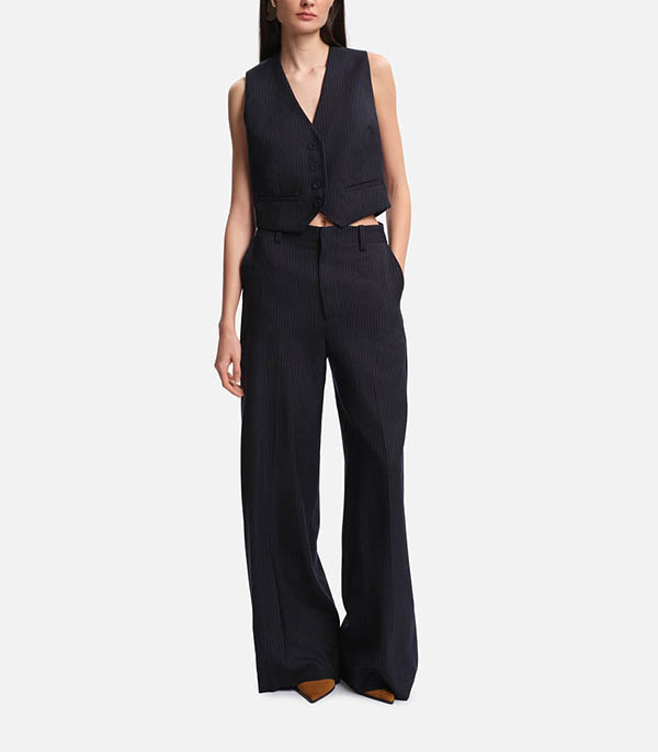 Pantalon Neil Navy Stripes Margaux Lonnberg