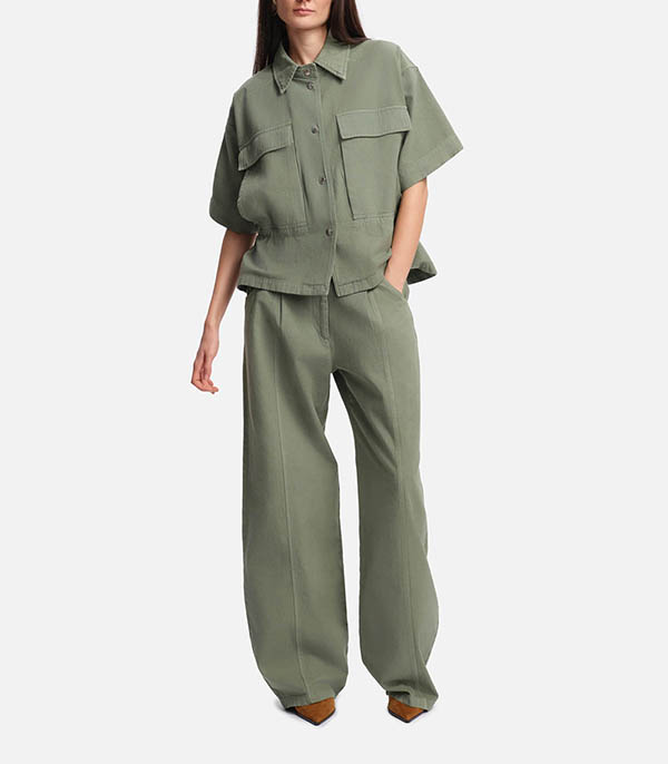 Veste Cullen Petrol Green Margaux Lonnberg