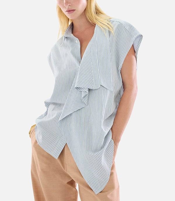Chemise Swann Blue Stripes Margaux Lonnberg - Taille 36