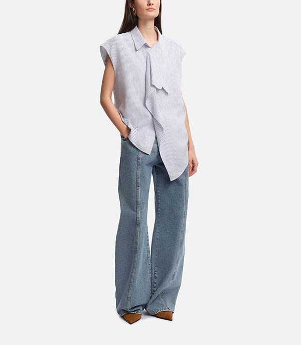 Chemise Swann Blue Stripes Margaux Lonnberg