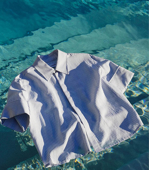Chemise Carl Blue Stripes Margaux Lonnberg