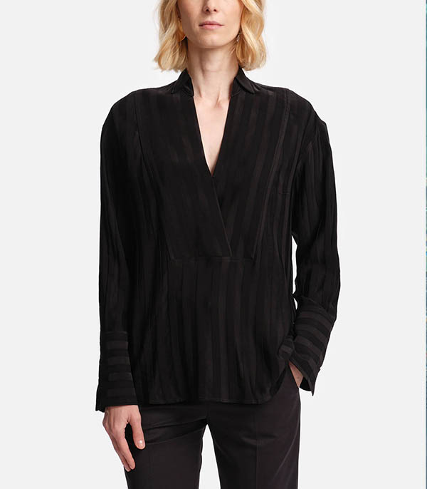 Chemise Bruna Viscose Black Margaux Lonnberg