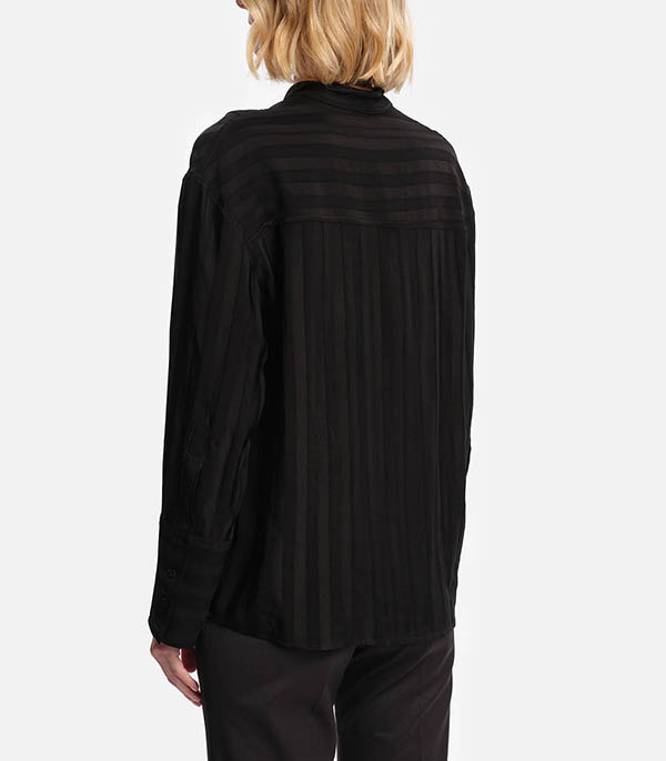 Chemise Bruna Viscose Black Margaux Lonnberg