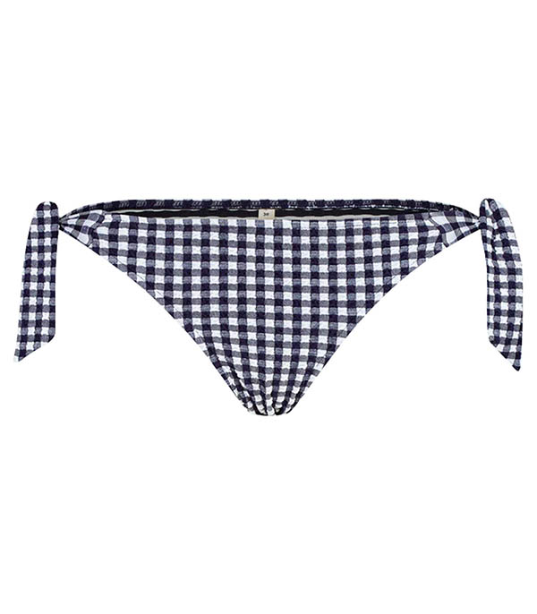 Culotte de bain Noeuds La Magnifique Vichy Marine Anja