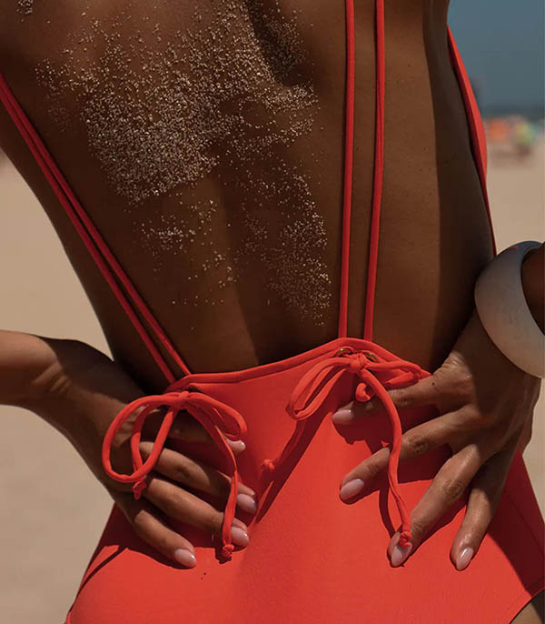 Maillot de bain 1 Pièce Le Piccolo Corail Anja