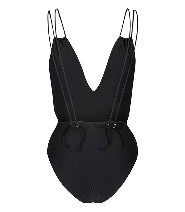 Maillot de bain 1 pièce Le Piccolo Noir Anja