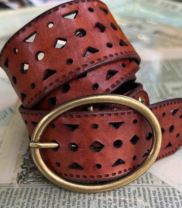 Ceinture en cuir H5 Cow Smoked Lux Campomaggi
