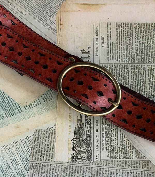 Ceinture en cuir H5 Cow Smoked Lux Campomaggi