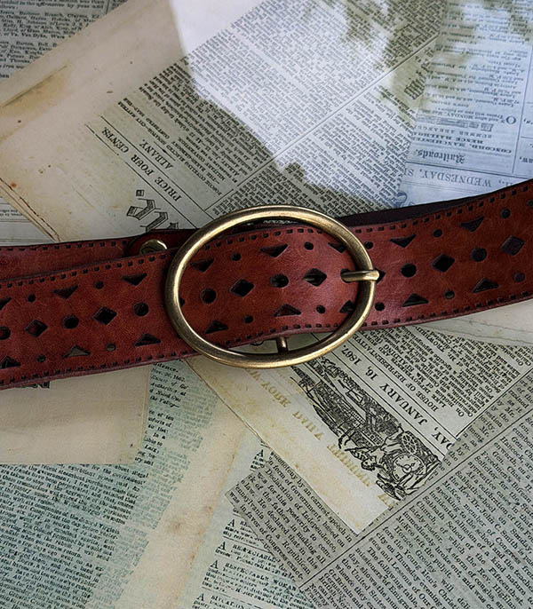 Ceinture en cuir H5 Cow Smoked Lux Campomaggi
