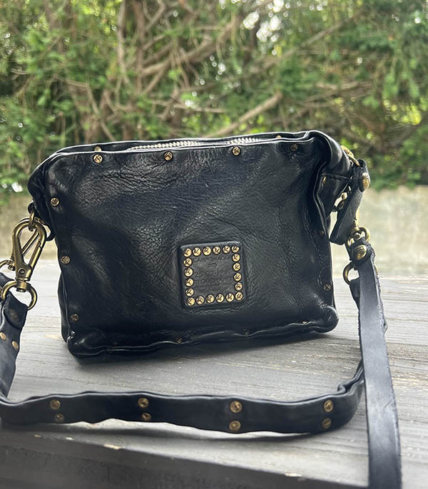 Sac bandoulière Vera Black Campomaggi